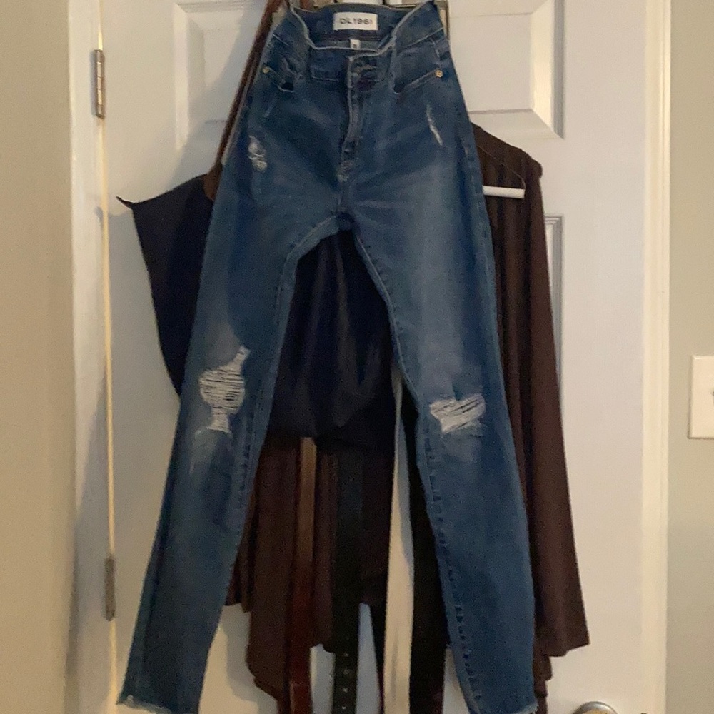 DL1961 Margaux Instasculpt Ankle Skinny Jeans 26